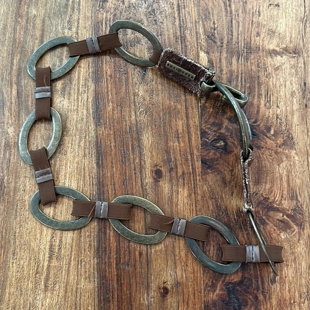 Suzi Roher Antique Look Brown Belt M